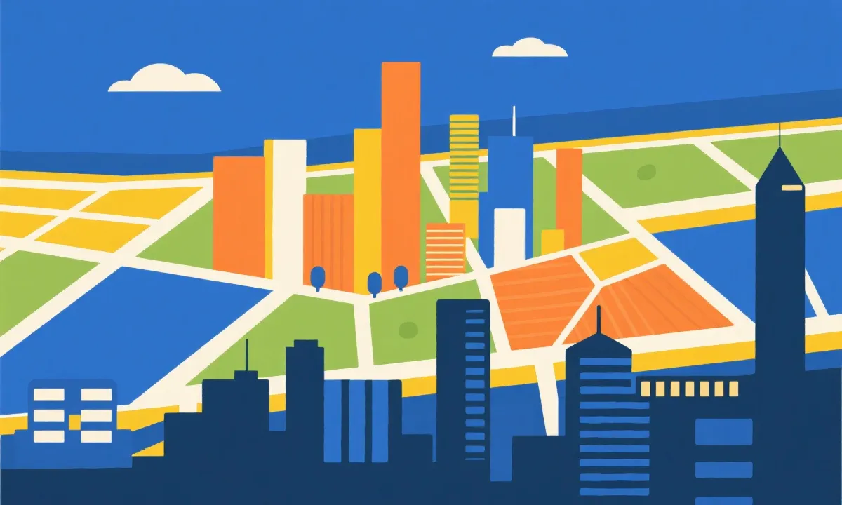 位置与联络示意